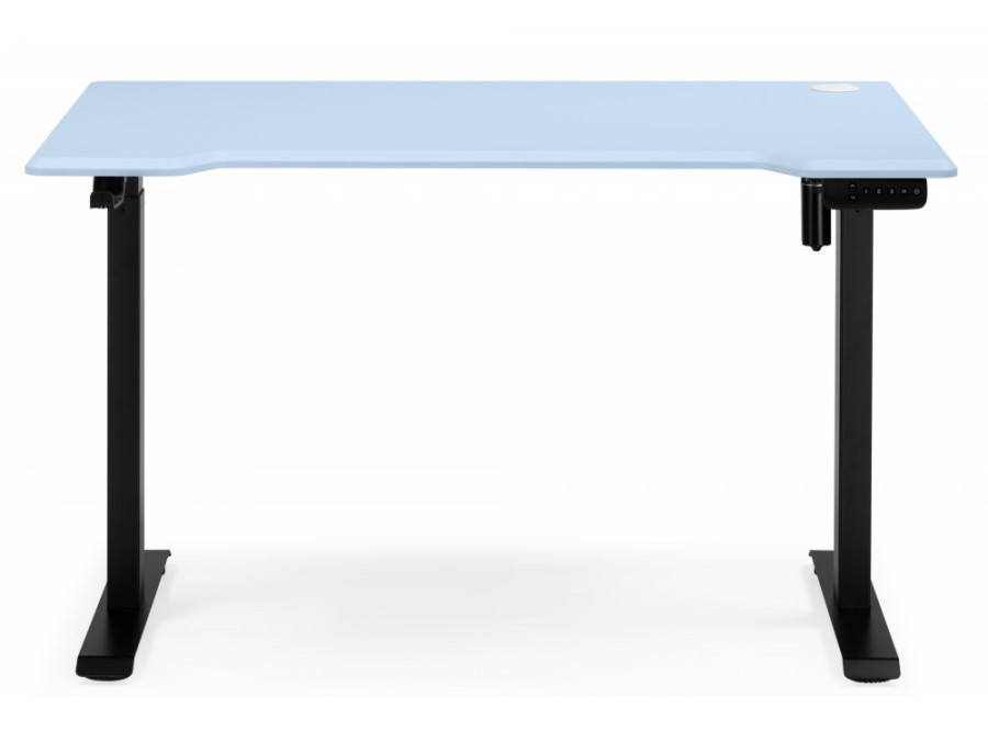 Маркос 120х75 голубой / черный