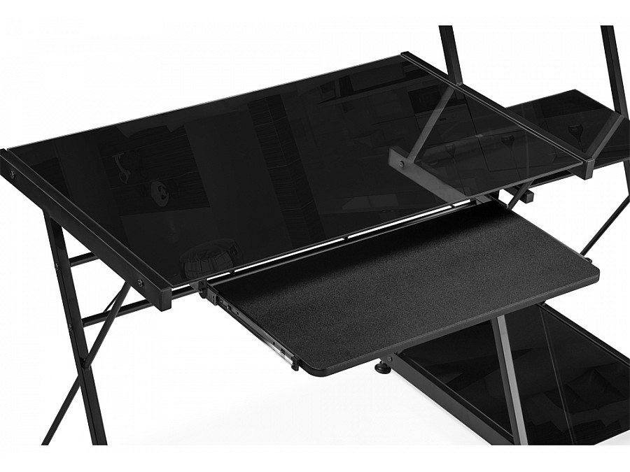 Компьютерный стол Kros 140х55х101 black