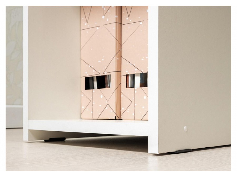 Компьютерный стол Комфорт 12.77 F белый РЕ шагрень