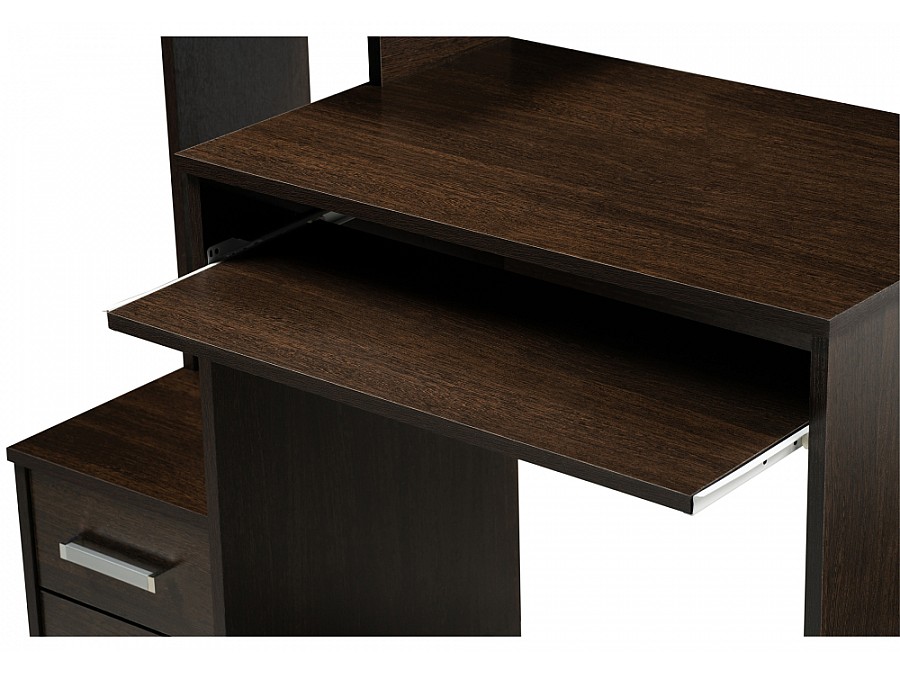 Компьютерный стол Джаз-24 99,6х49,4х86,4 левый венге