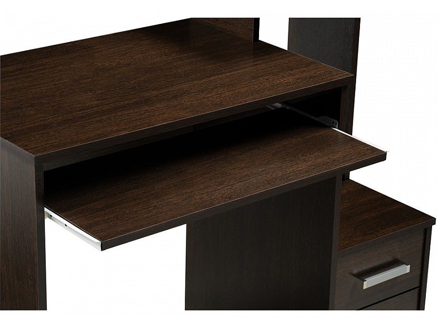 Компьютерный стол Джаз-24 99,6х49,4х86,4 правый венге