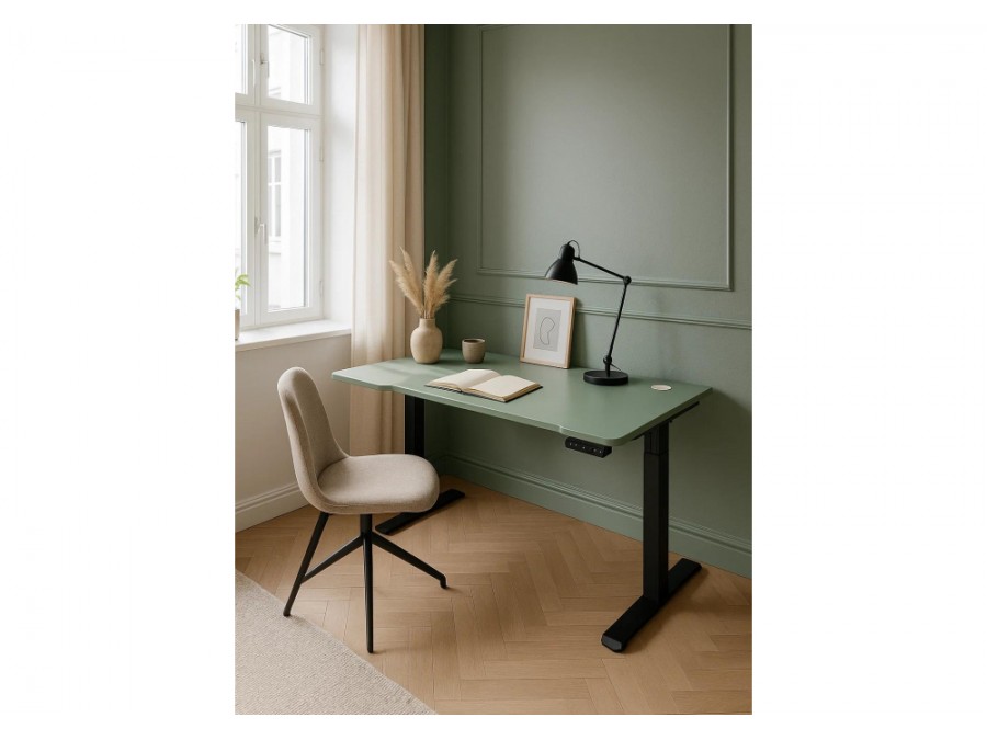 Маркос 140х80 зеленый / черный