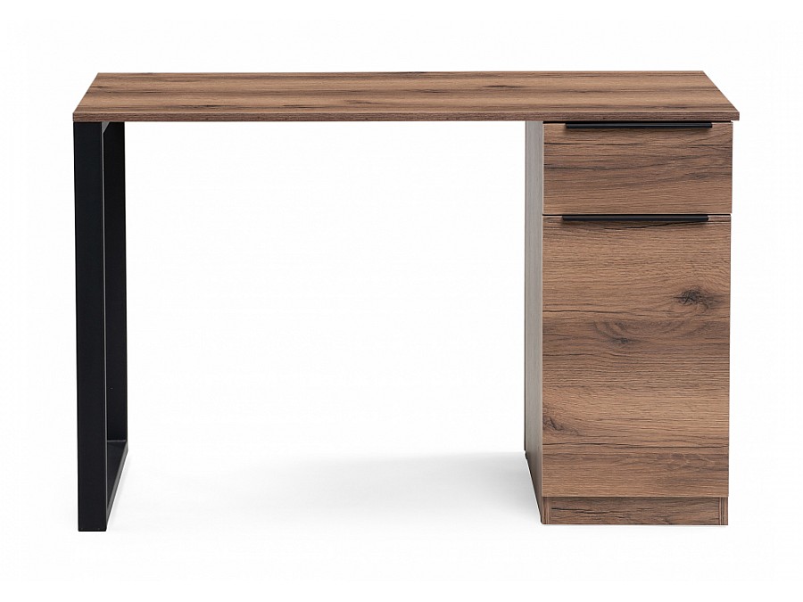 Компьютерный стол Бэтти Лофт 116х60х75 дуб делано темный / черный