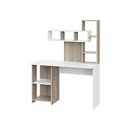 Компьютерный стол Эфес дуб крафт серый / белый