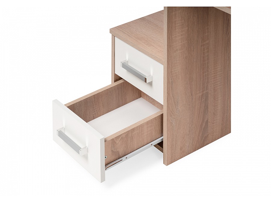 Компьютерный стол Джаз-24 99,6х49,4х86,4 левый дуб сонома