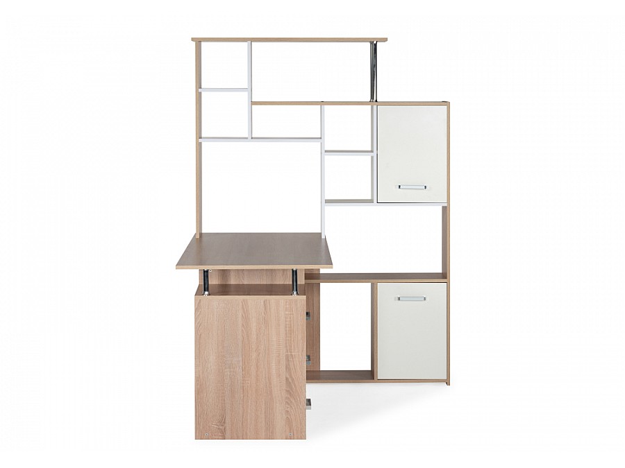 Компьютерный стол КС15 правый 142,7х130х175,2 дуб сонома