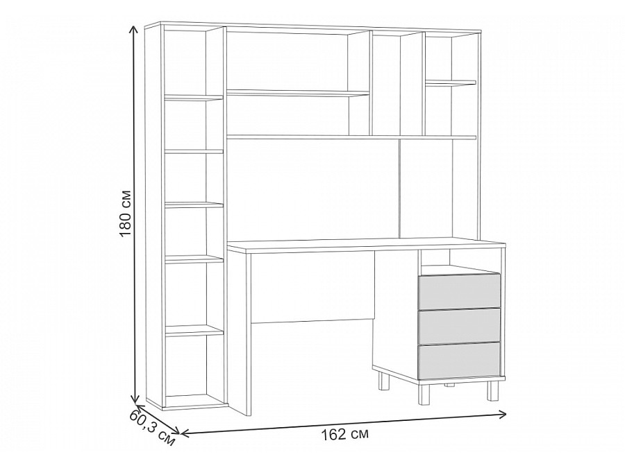Комфорт 12.95 дуб сонома / белый PE шагрень