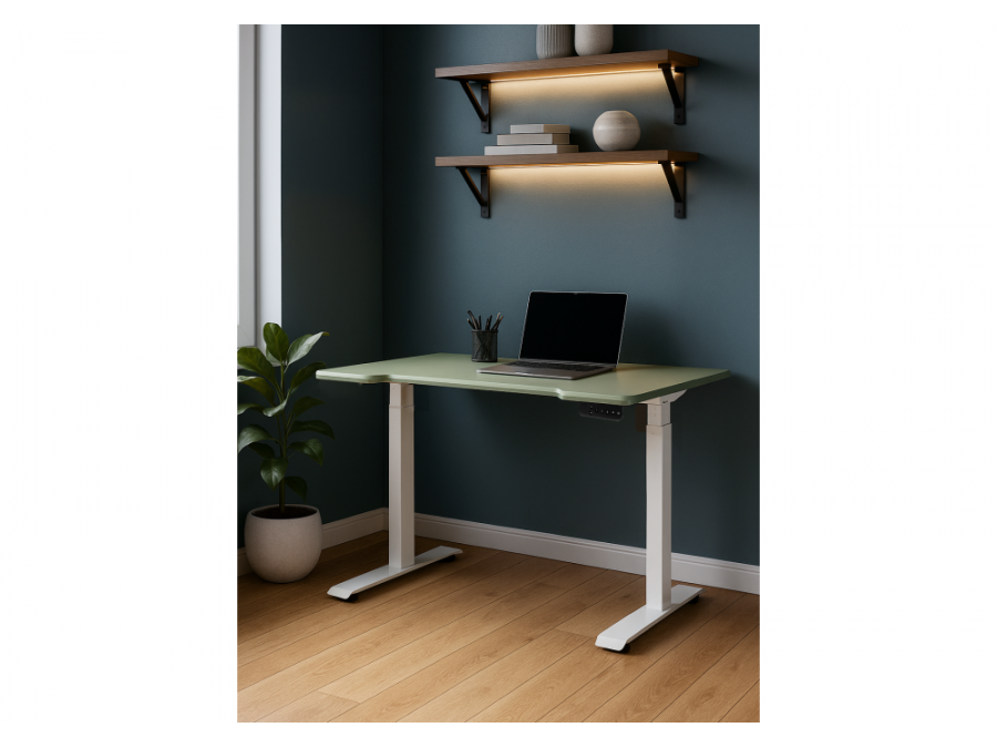 Маркос 140х80 зеленый  / белый