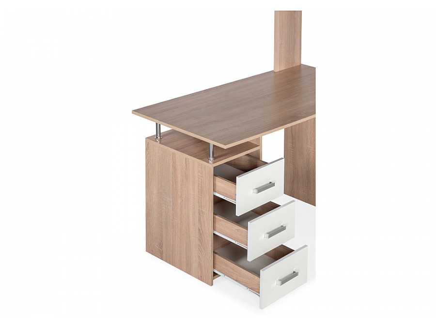 Компьютерный стол КС15 правый 142,7х130х175,2 дуб сонома