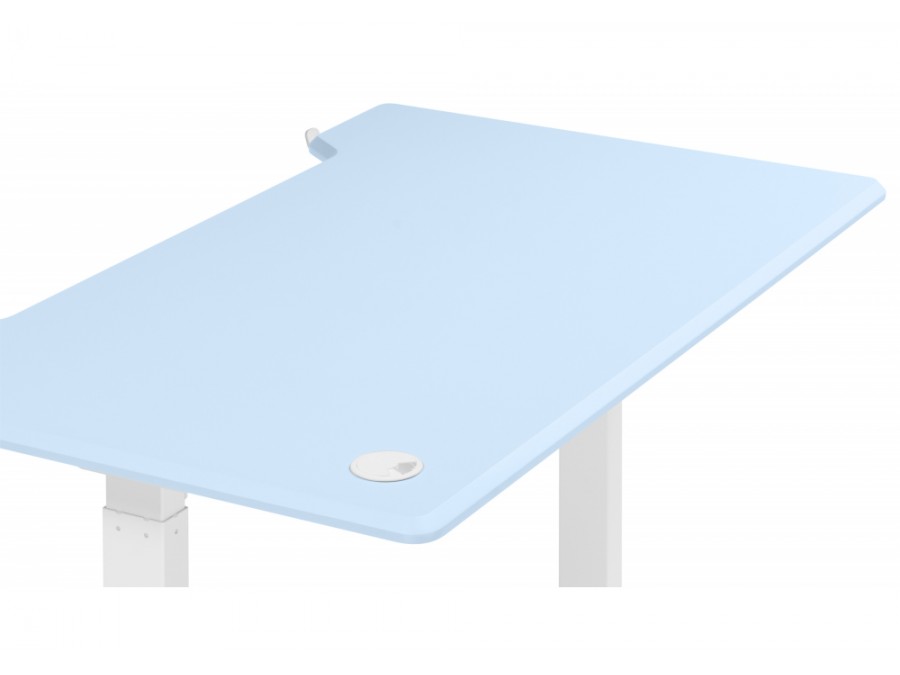 Маркос 120х75 голубой / белый