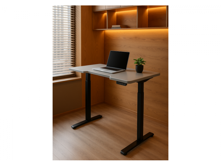 Маркос 140х80 светло-серый / черный