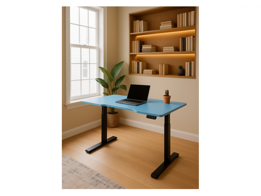 Маркос 140х80 голубой / черный