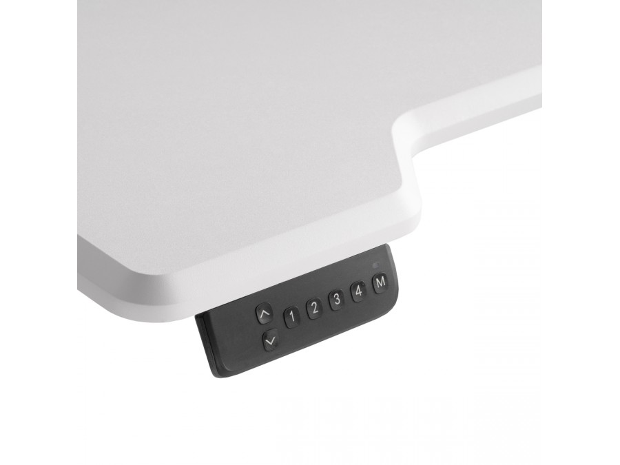 Маркос с механизмом подъема 120х75х75 белый / белая шагрень