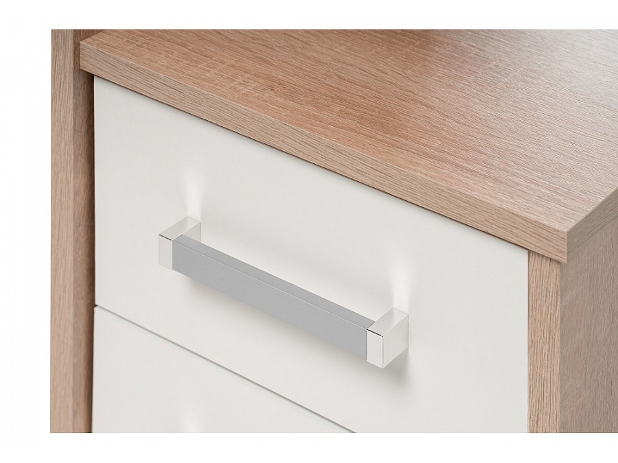 Компьютерный стол Джаз-24 99,6х49,4х86,4 правый дуб сонома