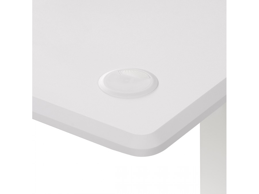 Маркос с механизмом подъема 120х75х75 белый / белая шагрень