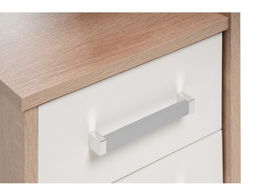 Компьютерный стол Джаз-24 99,6х49,4х86,4 левый дуб сонома