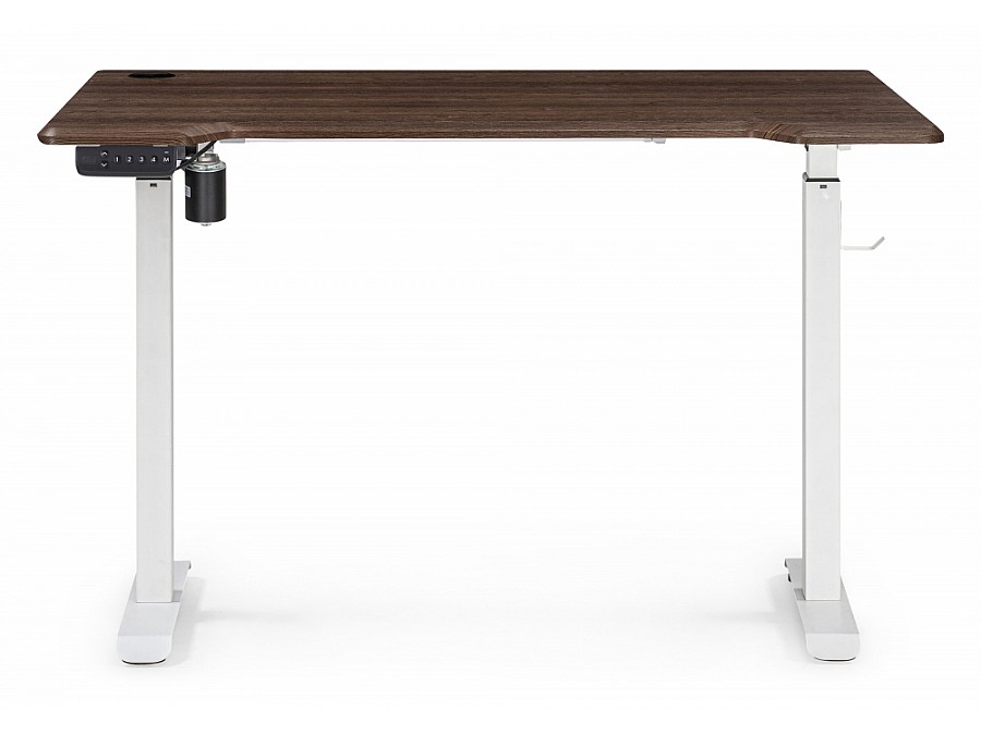 Компьютерный стол Маркос с механизмом подъема 120х75х75 орех кантри / белый