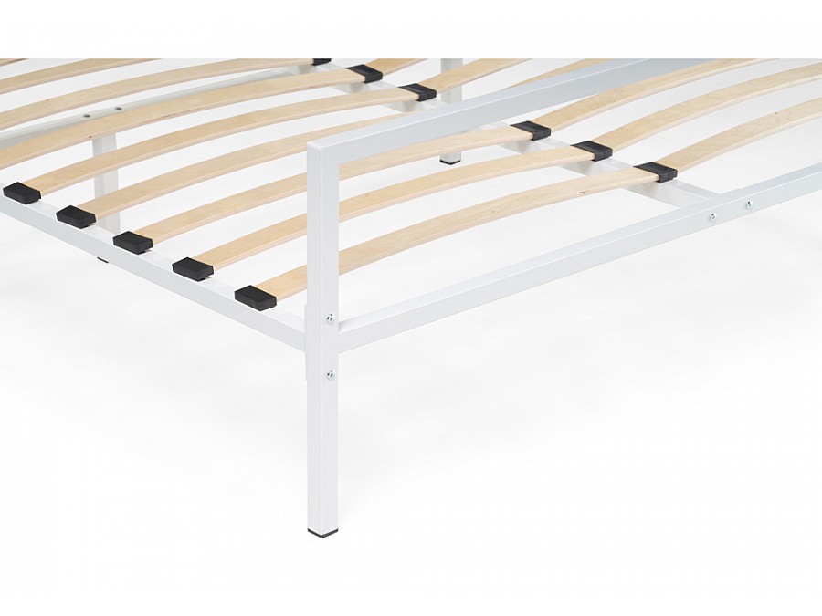 Кровать Эгерт 160х200 белый / cacao