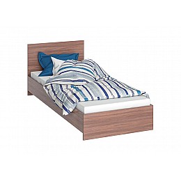Кровать Адайн 80х200 ясень шимо темный / ясень шимо темный