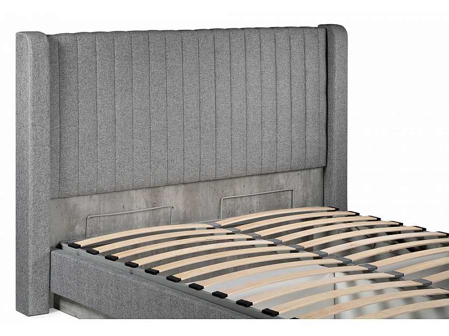 Tulip 160х200 с ПМ метрополитан грей / белая матовая