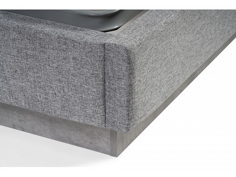 Tulip 160х200 с ПМ метрополитан грей / белая матовая