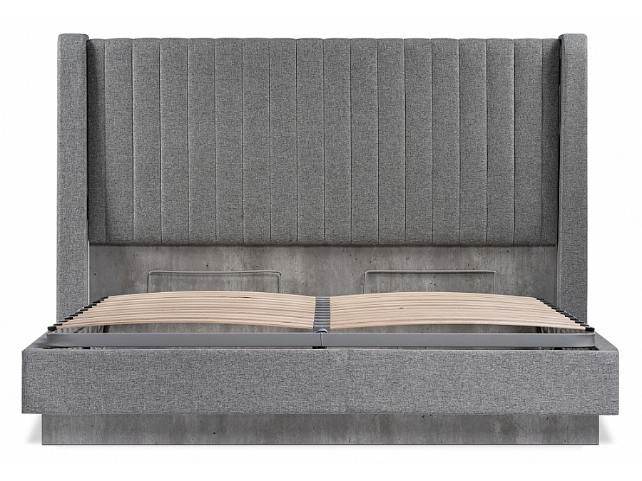 Tulip 160х200 с ПМ метрополитан грей / белая матовая