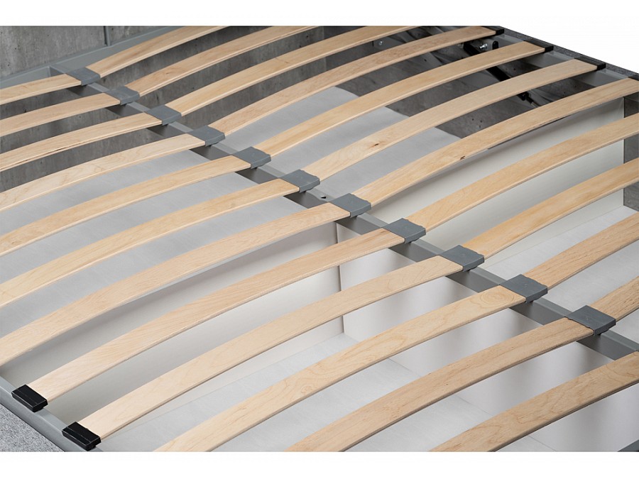 Tulip 160х200 с ПМ метрополитан грей / белая матовая