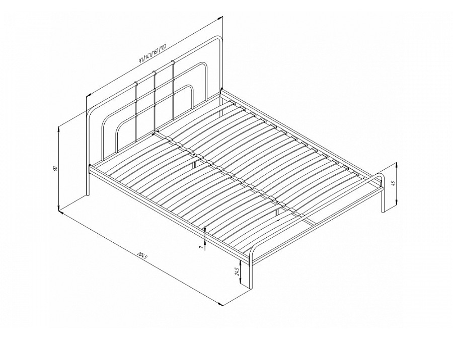 Ирэн 160х200 белая