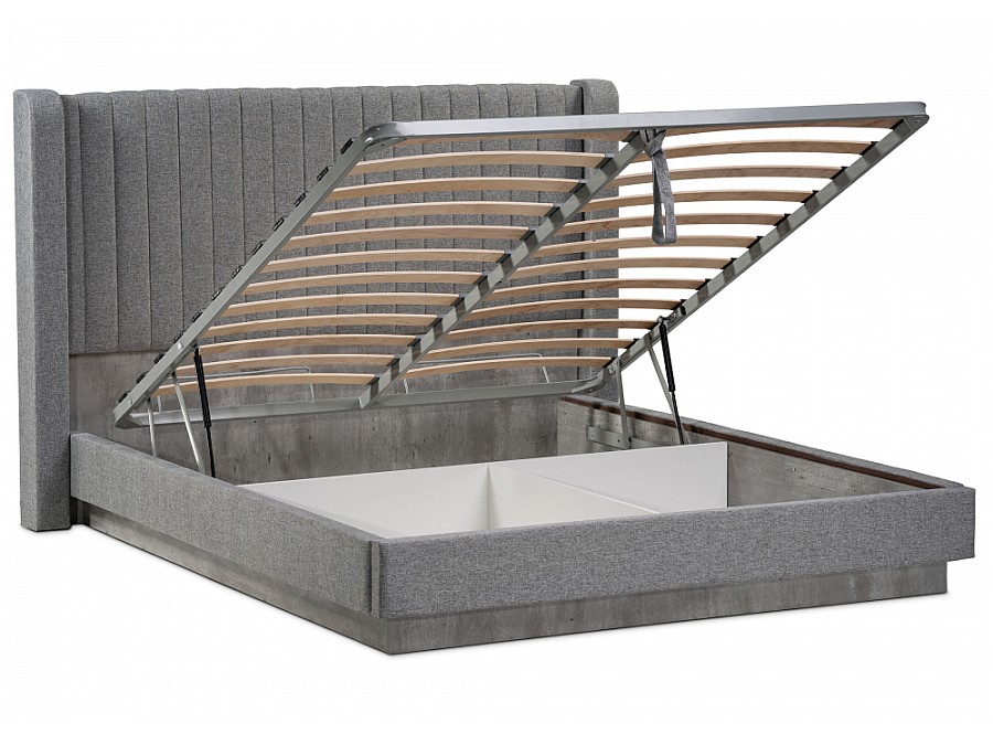 Tulip 160х200 с ПМ метрополитан грей / белая матовая