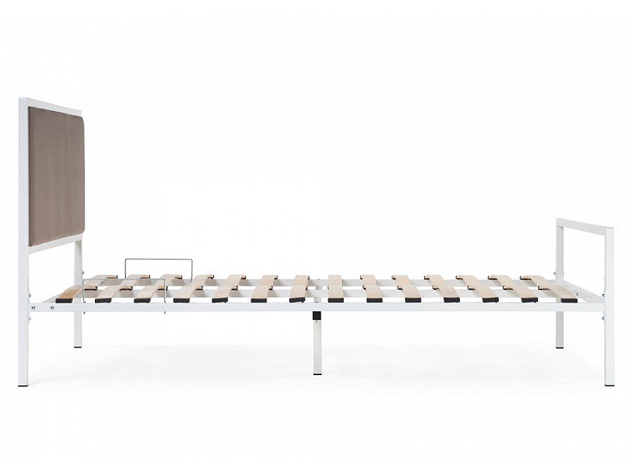 Кровать Эгерт 160х200 белый / cacao