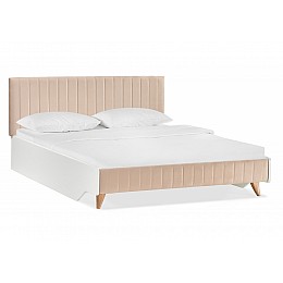 Кровать Briton 160х200 с настилом белая