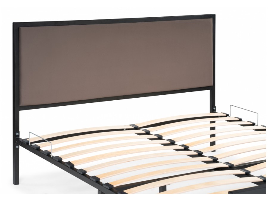 Эгерт 160х200 черный / dark brown