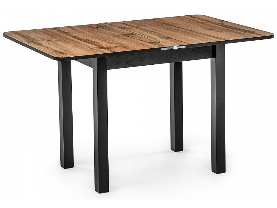 Обеденная группа Мирана черный крокодил / черный / дуб вотан