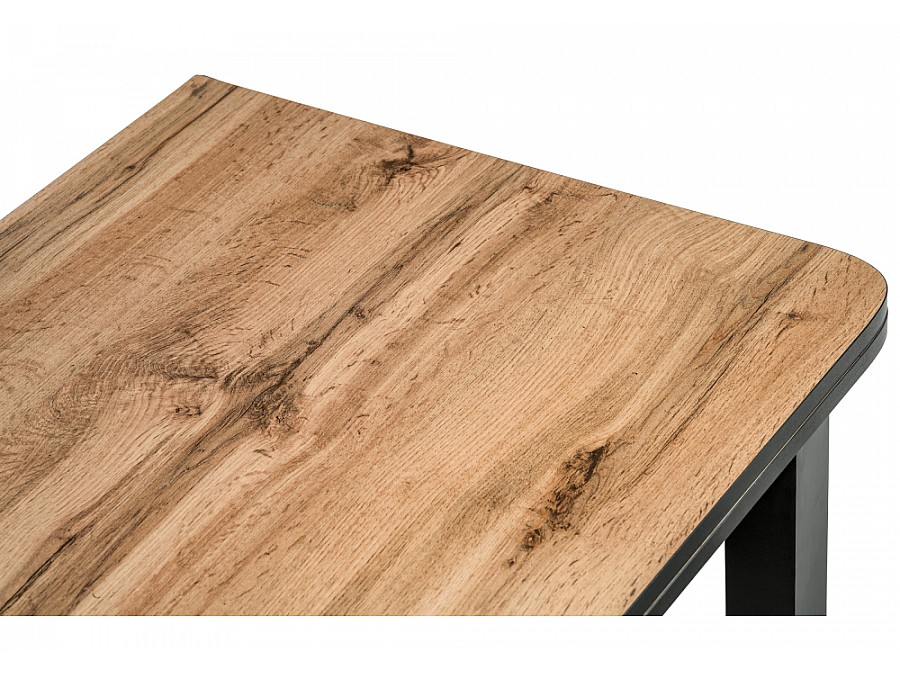 Обеденная группа Мирана черный крокодил / черный / дуб вотан