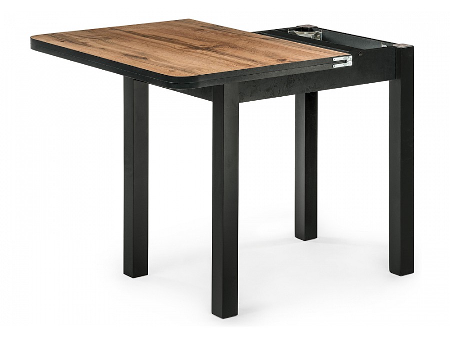 Обеденная группа Мирана черный крокодил / черный / дуб вотан