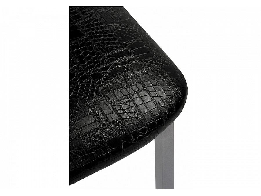 Обеденная группа Мирана черный крокодил / черный / дуб вотан