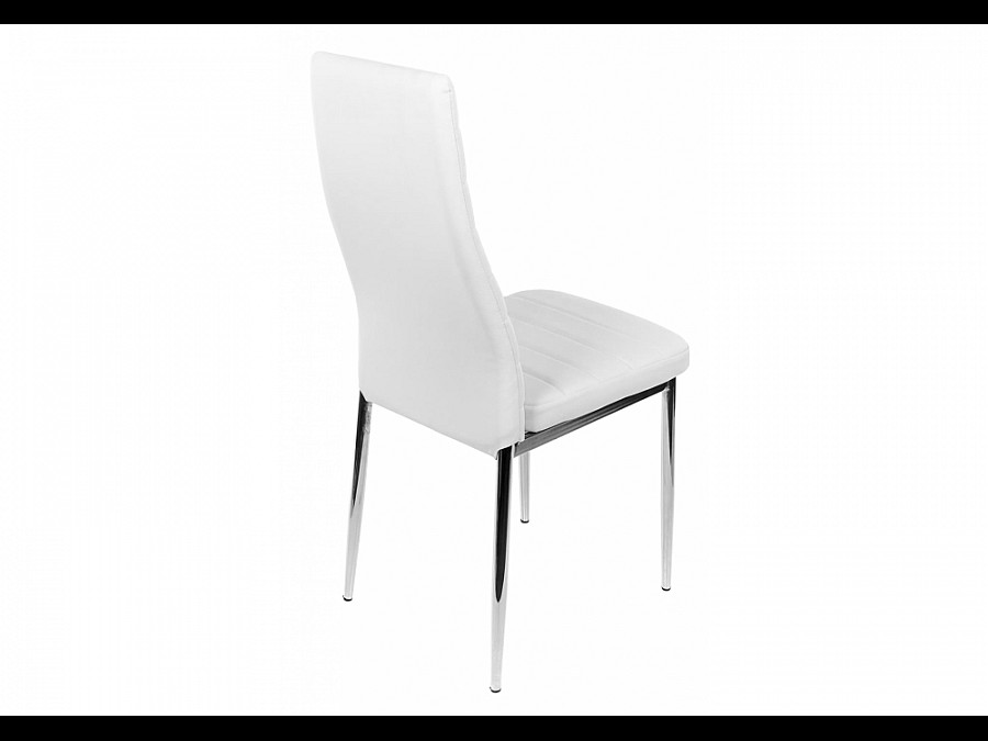 Обеденная группа Лили 80 white / chrome