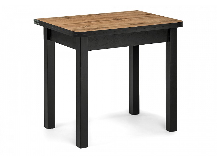 Обеденная группа Мирана черный крокодил / черный / дуб вотан