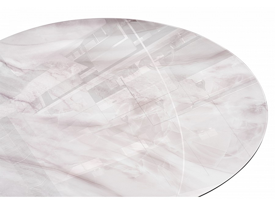 Вивиен 110 серый мрамор / черный