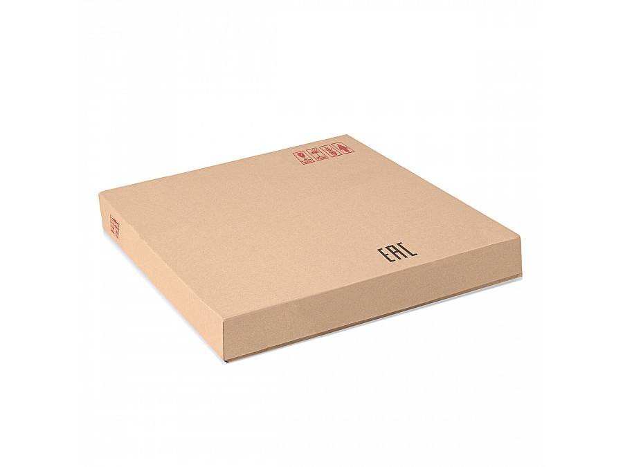 Стол стеклянный PT-151 80х76 clear glass / wood