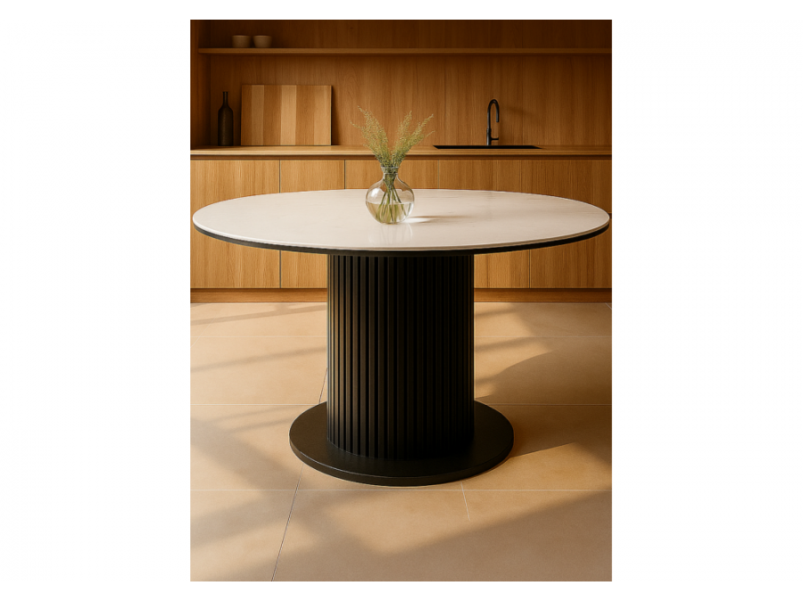 Фостер 120(160) белый / пленка черная / черный