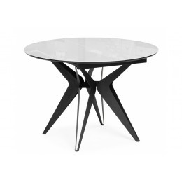 Рикла 120(160) белый / пленка черная шагрень / черный