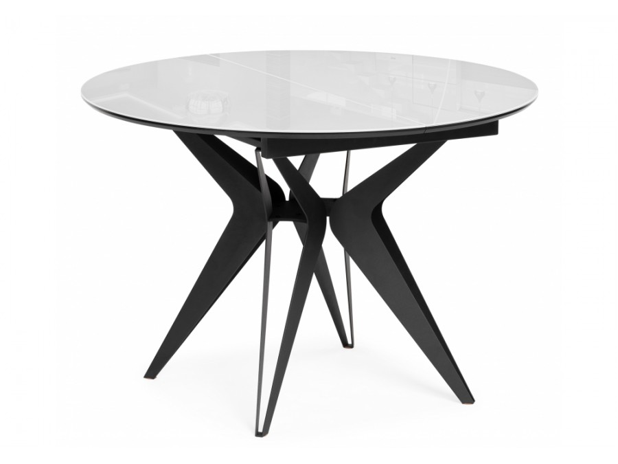 Рикла 120(160) белый / пленка черная шагрень / черный