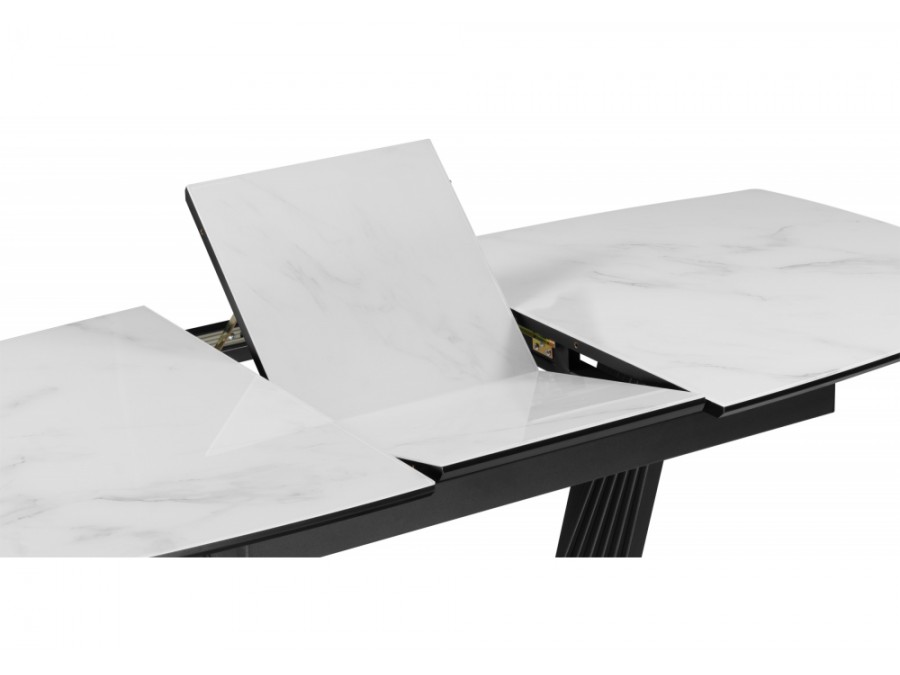 Вейл 140(180)х80 кристл статуарио / черный