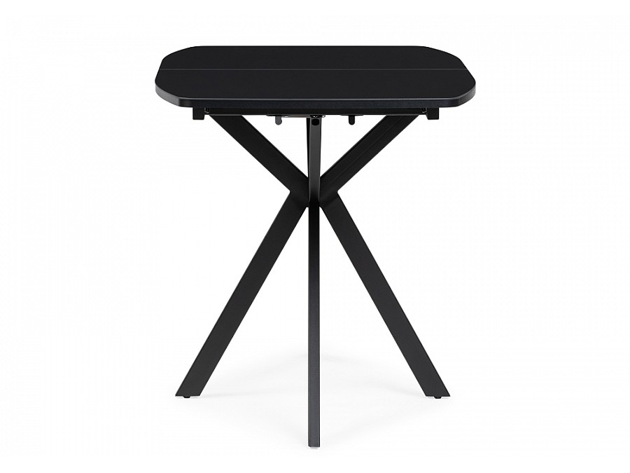 Стол стеклянный Тамаса 120(150)х70х76 черный