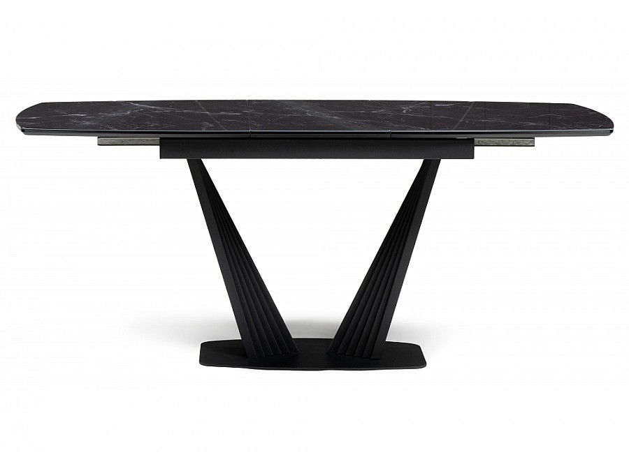 Риполь 140(180)х80 черный мрамор / черный