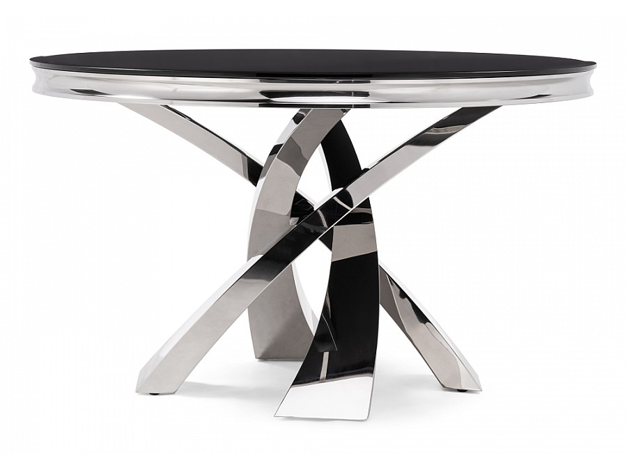 Стол стеклянный Komin 1 130х76 черный