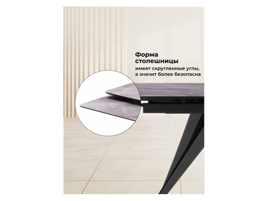 Дарвин 140(200)х80 серый мрамор / черный