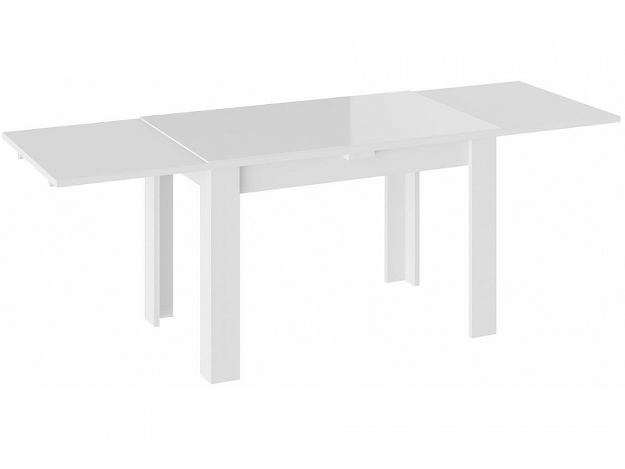 Норман тип 1 белый / стекло белый глянец