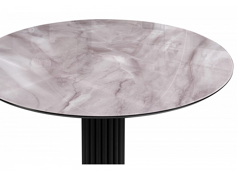 Кэмерон 110х110х75 серый / черный